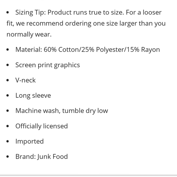 NWOT Women's Atlanta Falcons Long Sleeve T-shirt - Picture 8 of 8